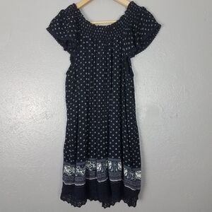Tantrums Off The Shoulder‎ Sleeveless Dress Size L